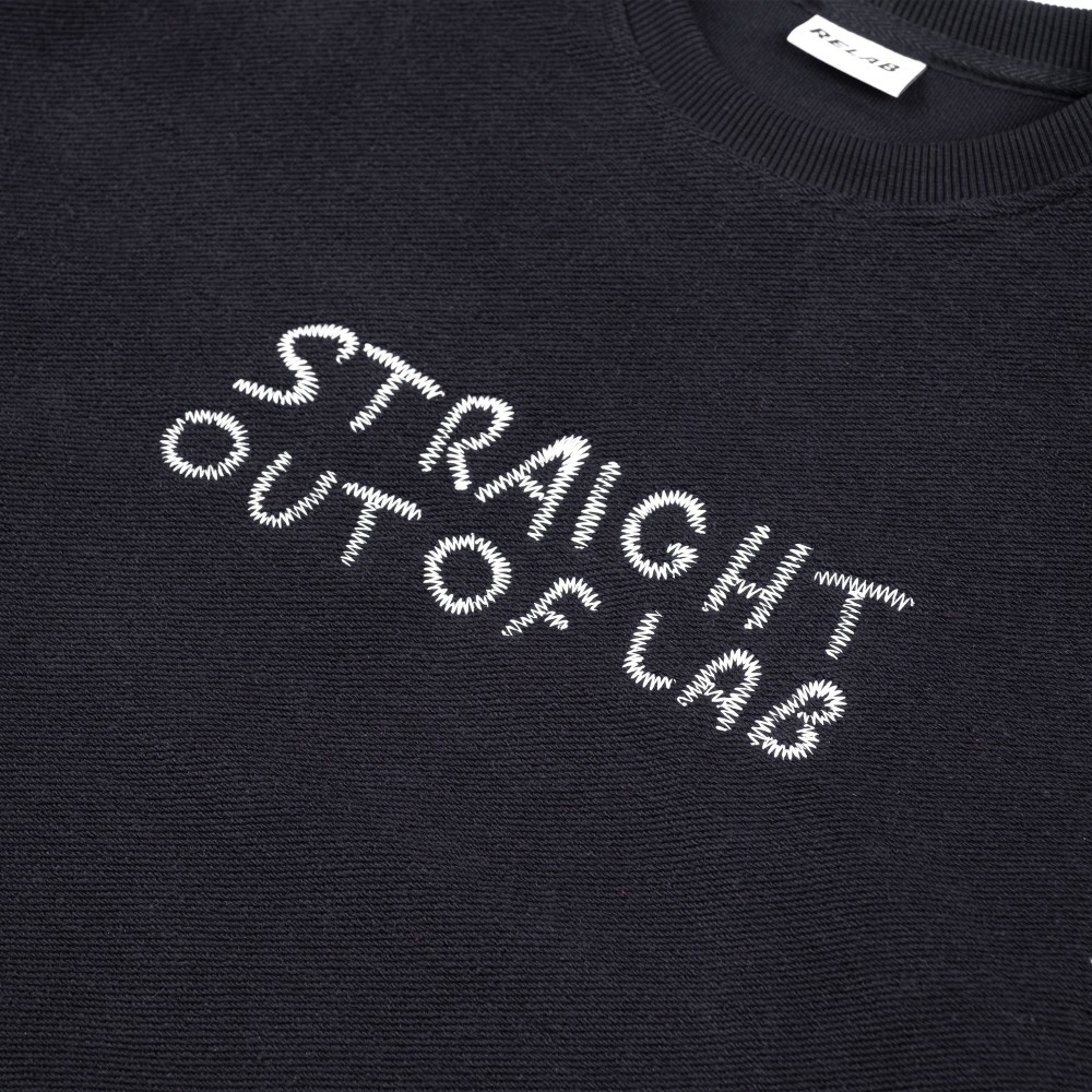 S-O-L BLACK CREWNECK