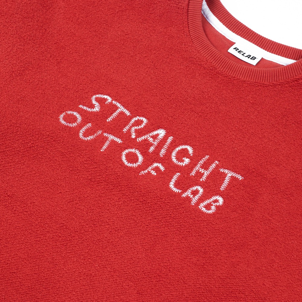 S-O-L RED CREWNECK