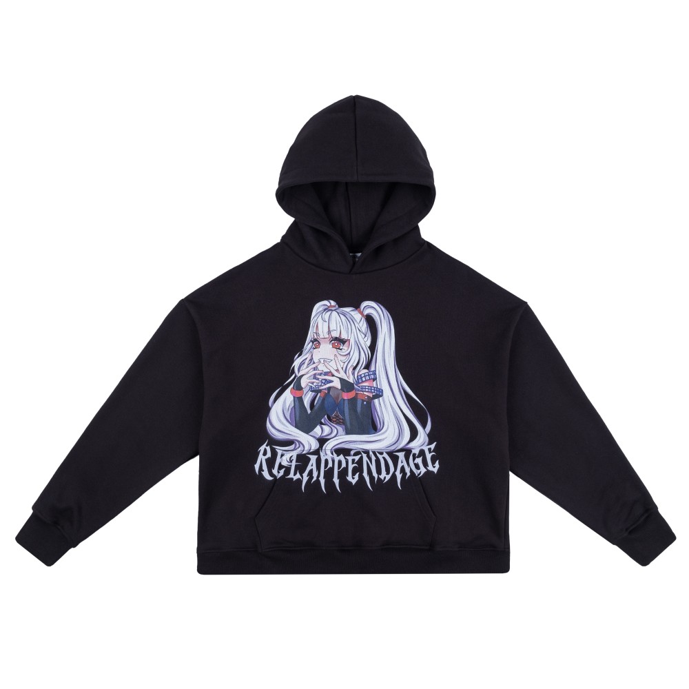 RELAPPENDAGE BLACK HOODIE