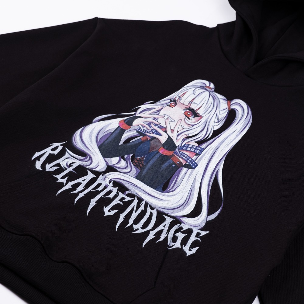 RELAPPENDAGE BLACK HOODIE