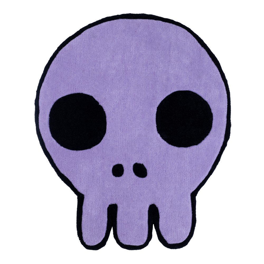 RELAPPENDAGE SKULL RUG