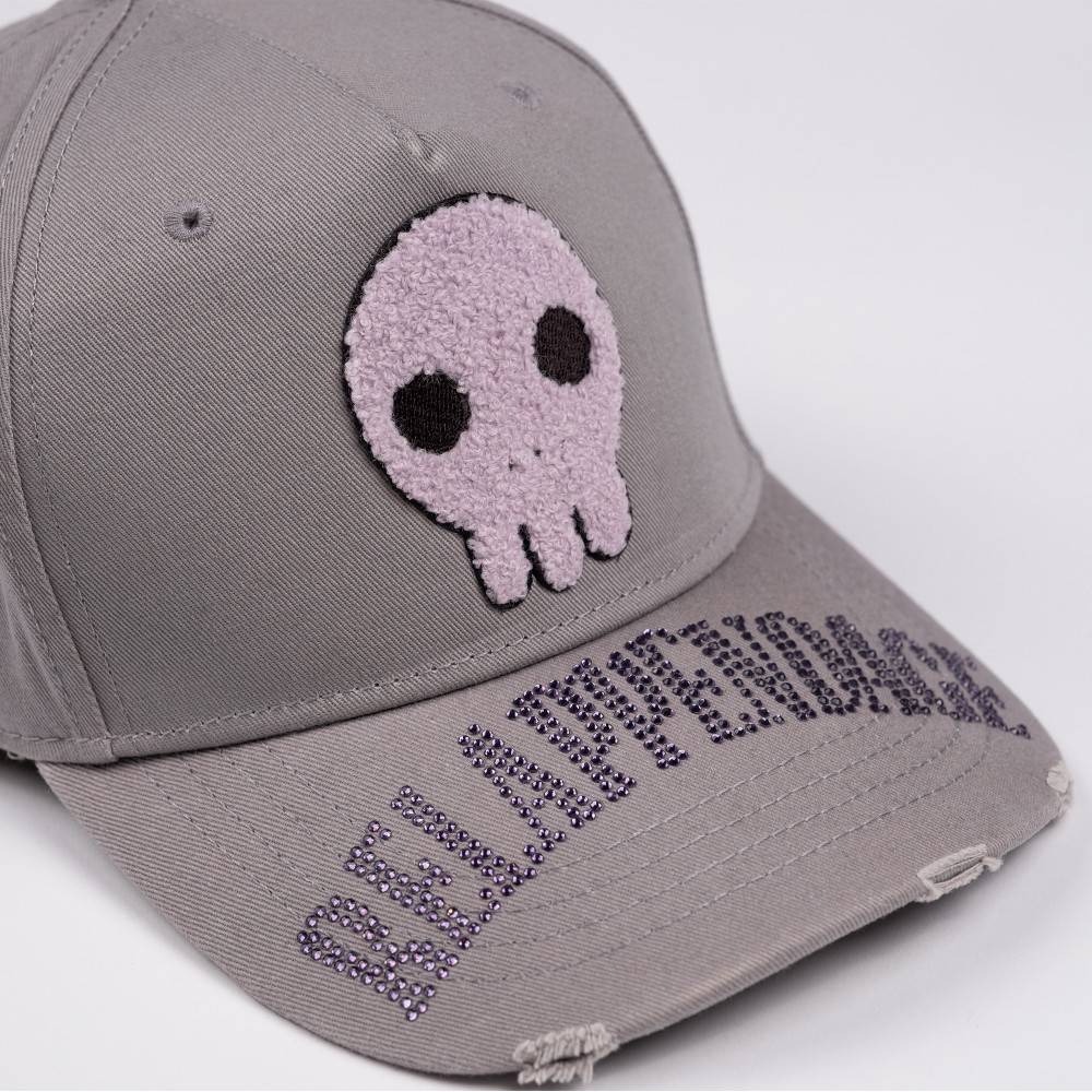 RELAPPENDAGE SKULL CAP GREY