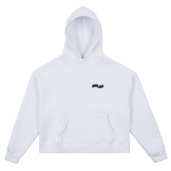 BASIC WHITE HOODIE 