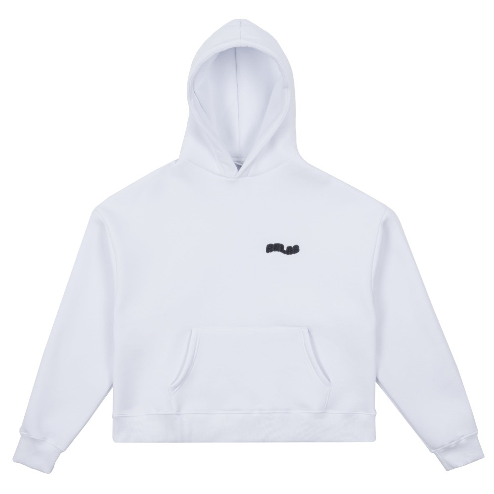 BASIC WHITE HOODIE