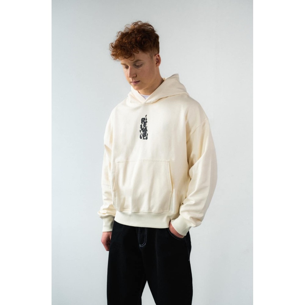 PUFF HOODIE BEIGE