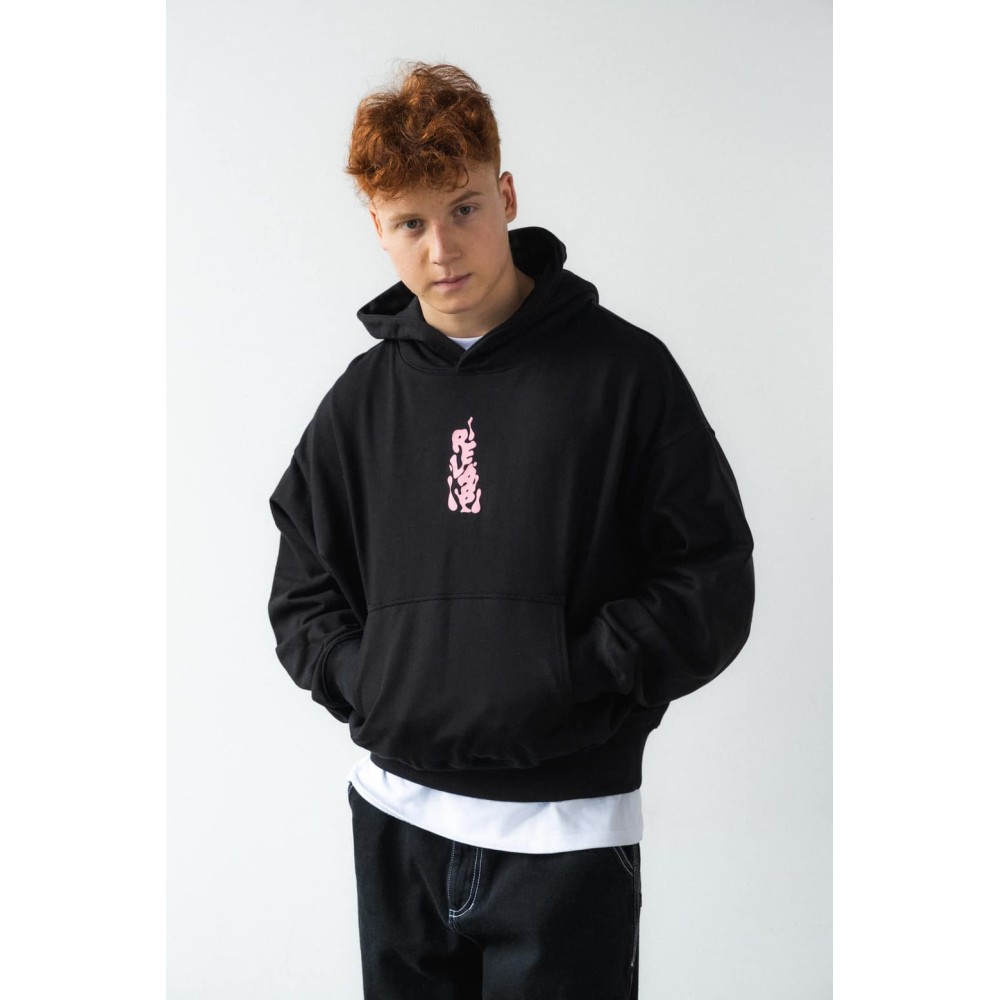 PUFF HOODIE BLACK