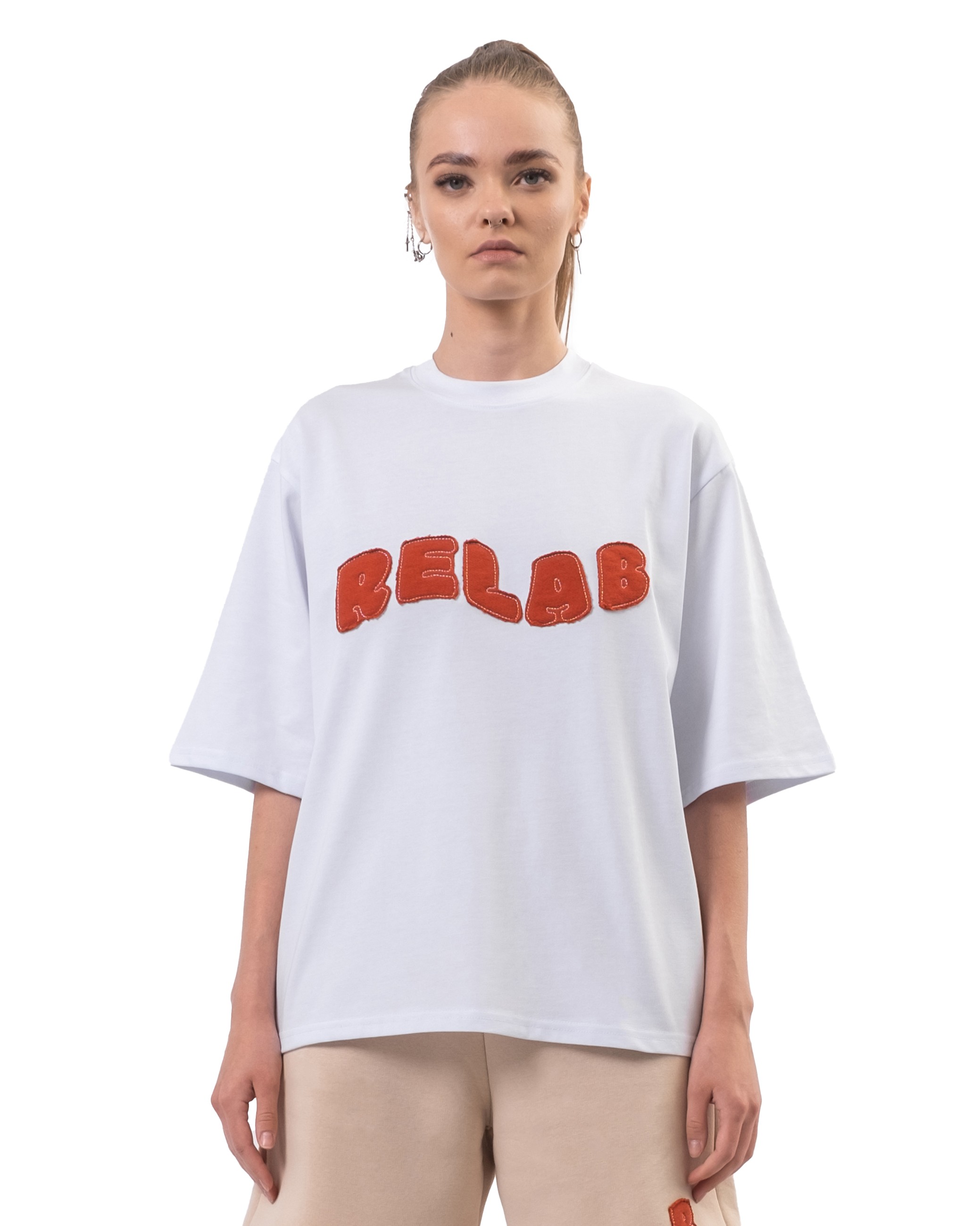 white red t shirt