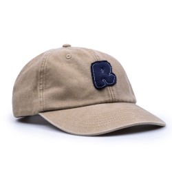 COZY UNIVERSITY BEIGE NAVY CAP 