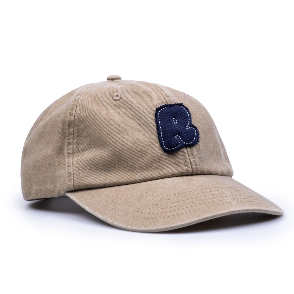 COZY UNIVERSITY BEIGE NAVY CAP