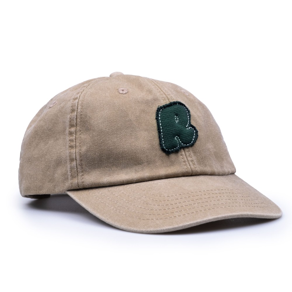 COZY UNIVERSITY BEIGE GREEN CAP