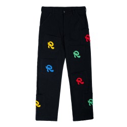 MULTICOLOR BLACK JEANS 