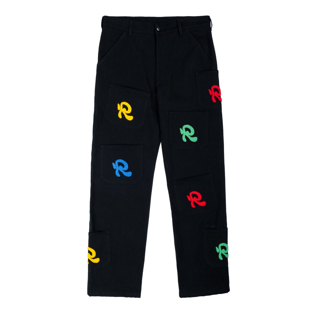 MULTICOLOR BLACK JEANS