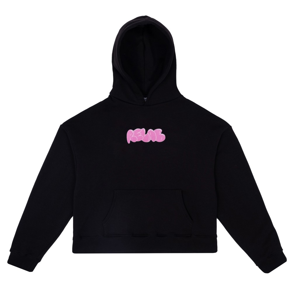 BUBBLE BLACK PINK HOODIE