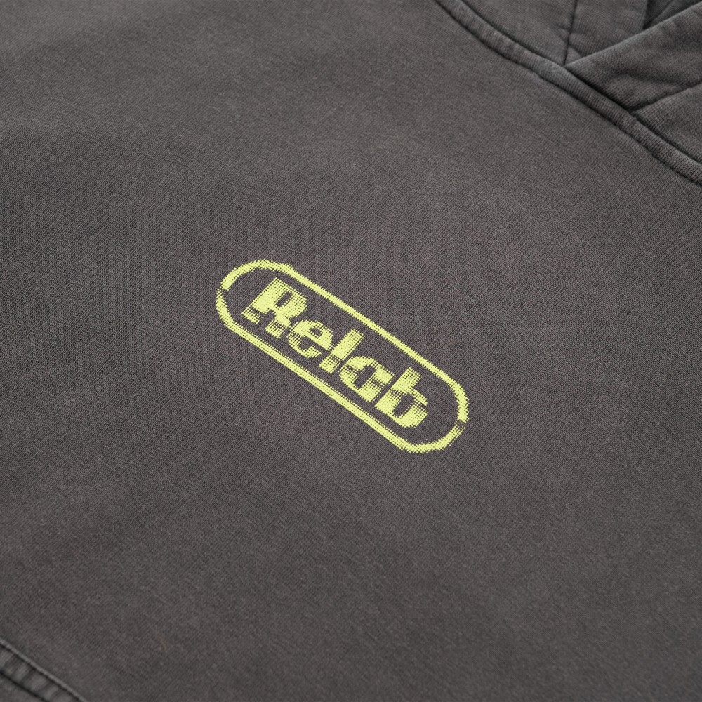 RETRO LOGO WASHED HOODIE