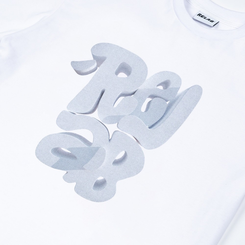 WHITE 3D T-SHIRT