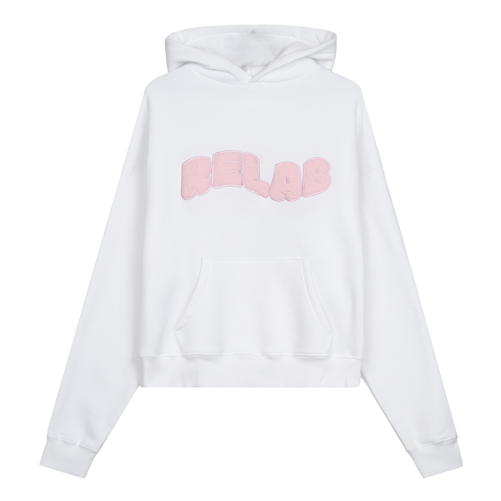 QUAD – Hoodie Comfy 100% Algodão Branco para mulher