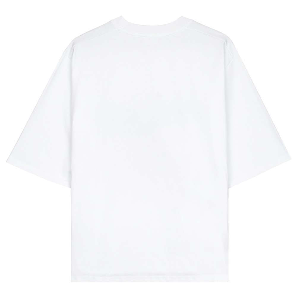 COZY WHITE BLUE T-SHIRT