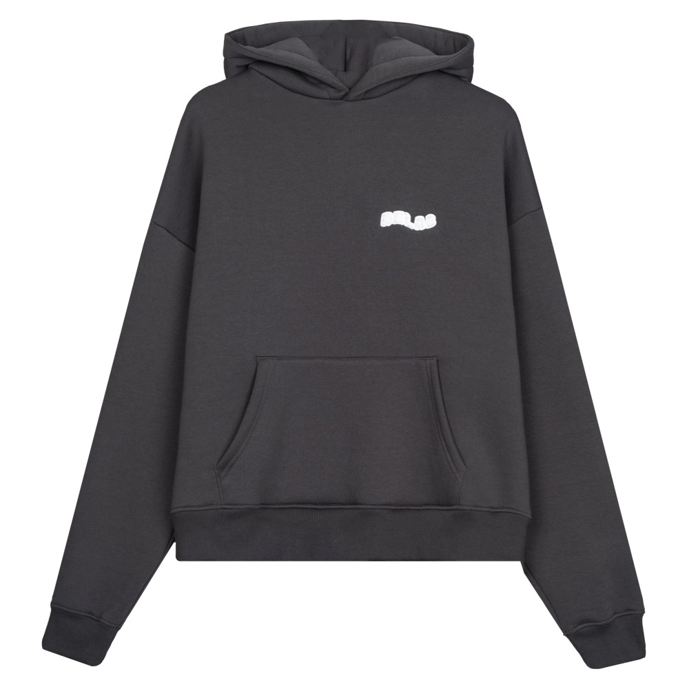 BASIC GRAPHITE HOODIE