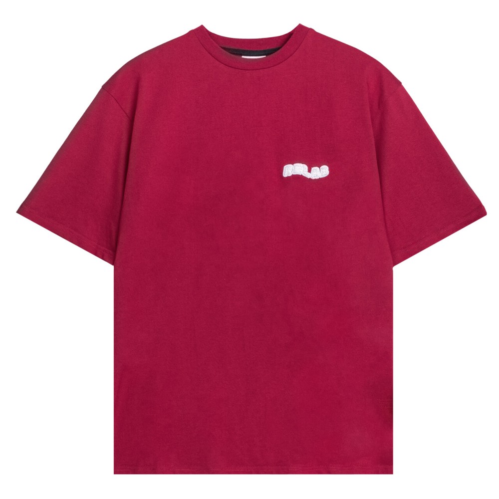 BASIC BURGUNDY T-SHIRT