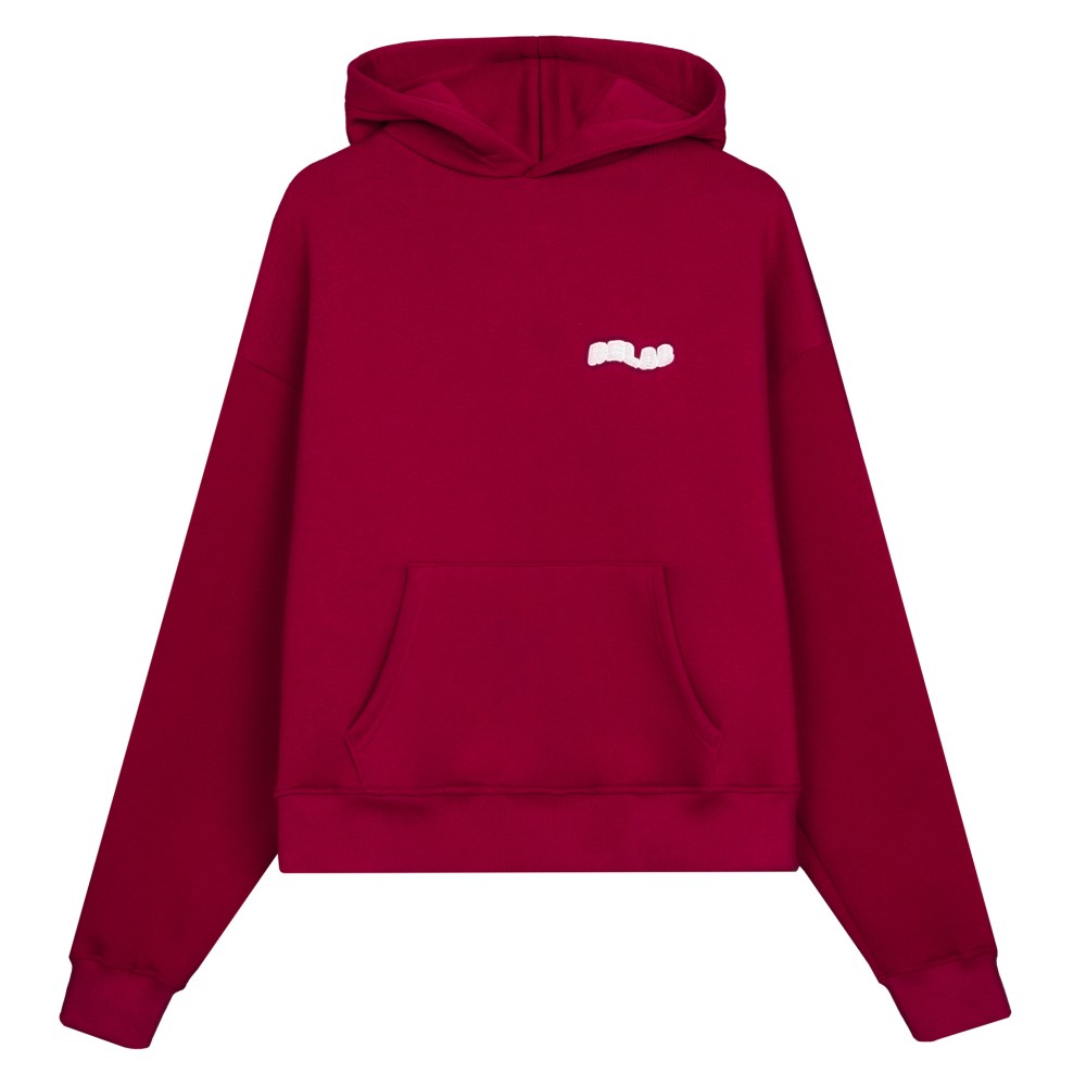 BASIC BURGUNDY HOODIE