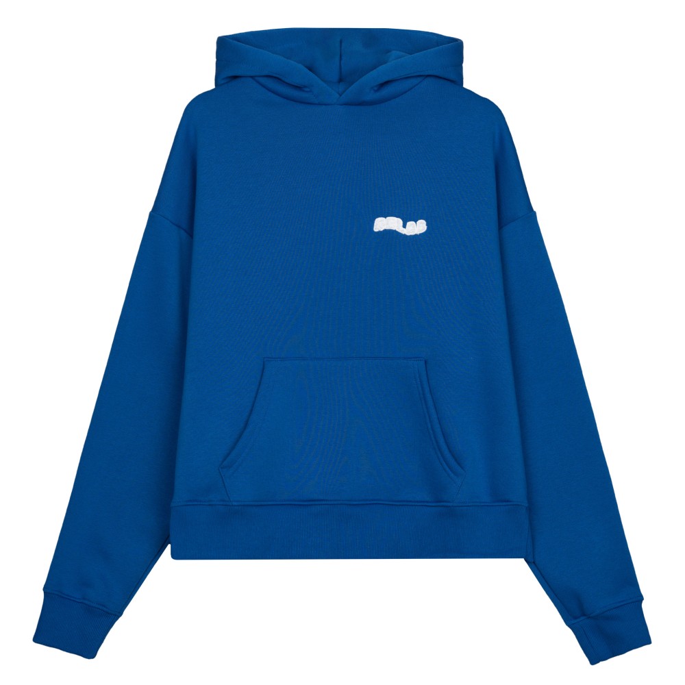 BASIC NAVY BLUE HOODIE