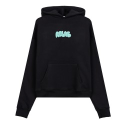 BUBBLE BLACK MINT HOODIE 