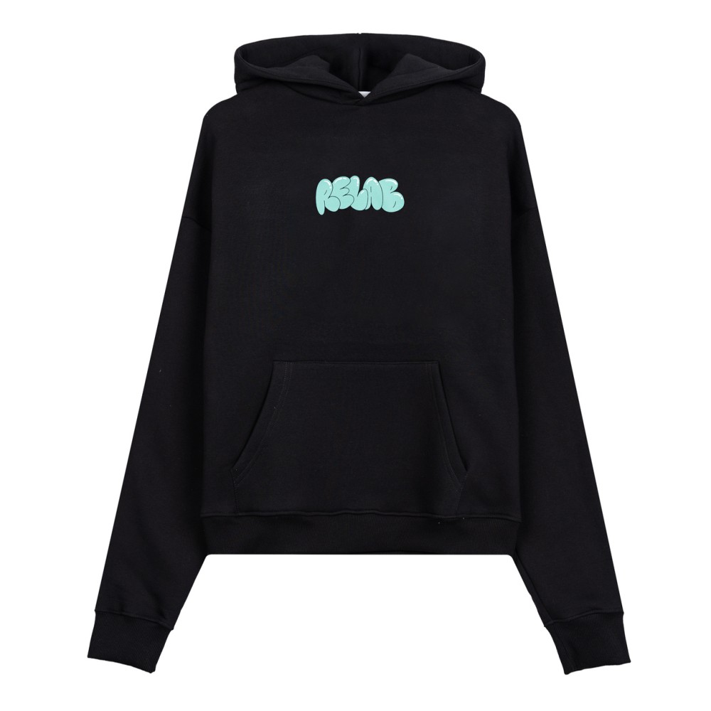 BUBBLE BLACK MINT HOODIE