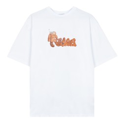 RUST WHITE T-SHIRT 