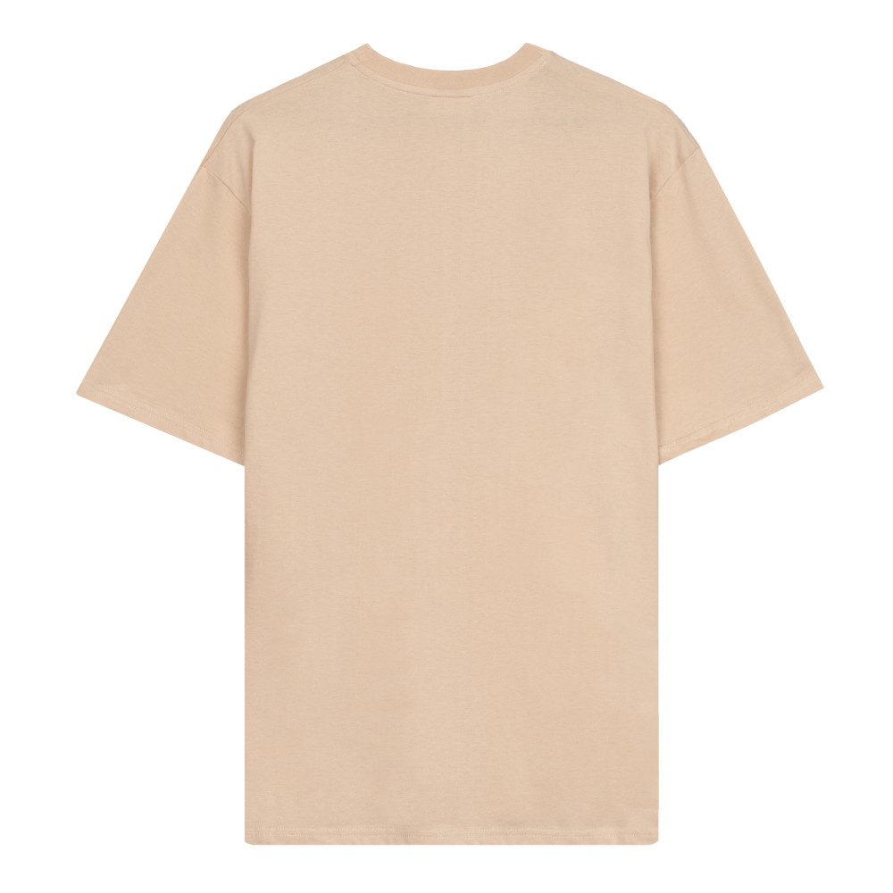 BASIC BEIGE LOGO T-SHIRT