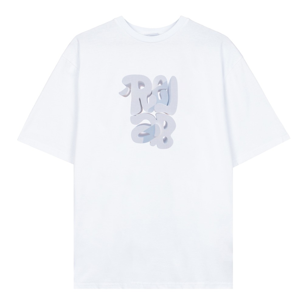 WHITE 3D T-SHIRT