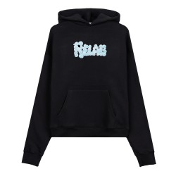 CLOUDS BLACK HOODIE 