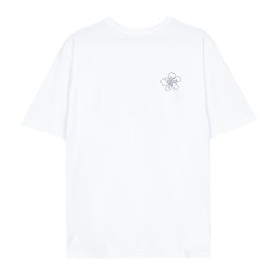 FLOWER WHITE T-SHIRT 