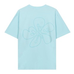 FLOWER BLUE T-SHIRT 