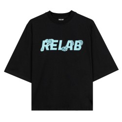 FOAM LOGO BLACK T-SHIRT 