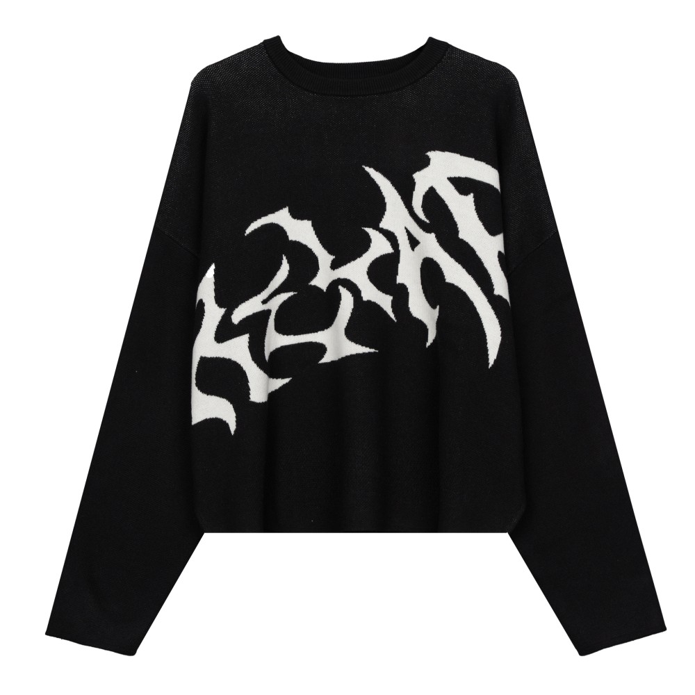 MOTORSPORT BLACK SWEATER