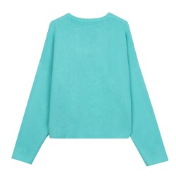 MOTORSPORT TURQUOISE SWEATER 