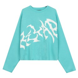 MOTORSPORT TURQUOISE SWEATER 