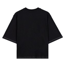 PAINTBRUSH BLACK T-SHIRT 