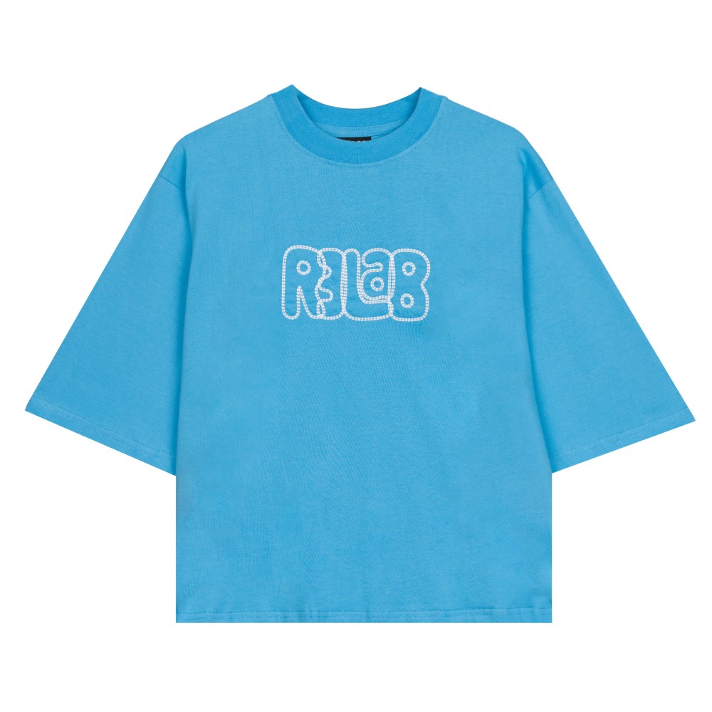 WOBBLY T-SHIRT BLUE