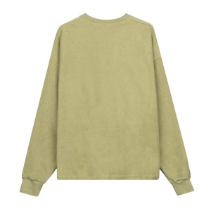 S-O-L OLIVE CREWNECK