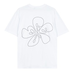 FLOWER WHITE T-SHIRT 