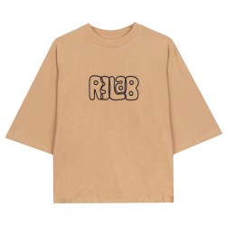 WOBBLY BEIGE T-SHIRT 