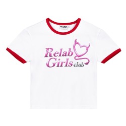 RELAB GIRLS CLUB BABY TEE 