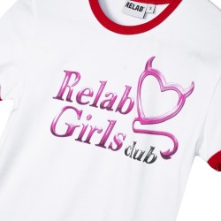 RELAB GIRLS CLUB BABY TEE 