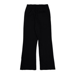 FLARED BLACK SWEATPANTS 