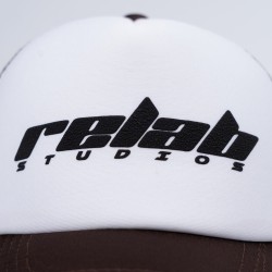 RELAB STUDIOS BROWN TRUCKER CAP 