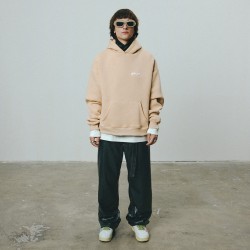 BASIC BEIGE HOODIE 