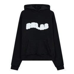 COZY BLACK WHITE HOODIE 