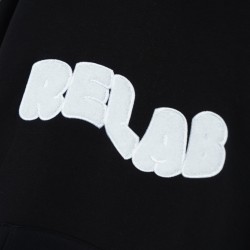 COZY BLACK WHITE HOODIE 