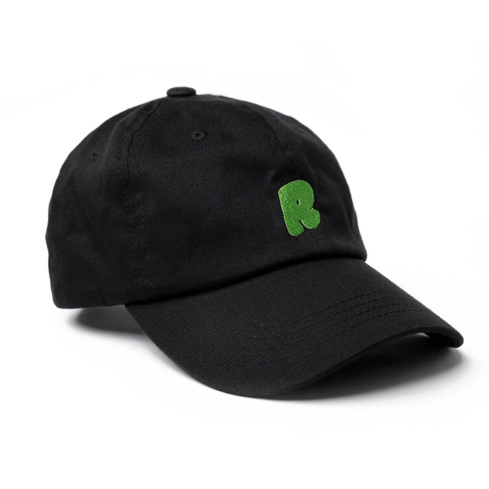 BASIC BLACK GREEN CAP